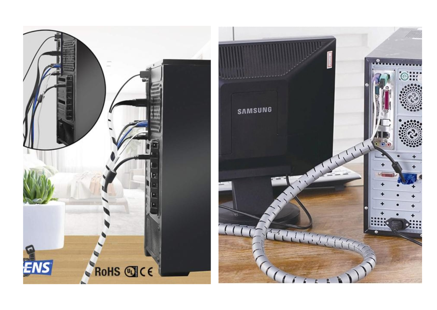 Bandas de Envoltura en Espiral